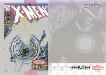 2018 Fleer Ultra X-Men - Stax Middle Layer #13B Havok Front