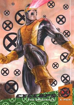 2018 Fleer Ultra X-Men - The Originals Silver Foil #O2 Cyclops Front