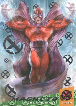 2018 Fleer Ultra X-Men - The Originals Silver Foil #O7 Magneto Front