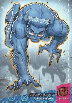 2018 Fleer Ultra X-Men - X-Men '92 #X6 Beast Front
