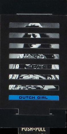 1965 Topps Push Pull #15 Dutch Windmill / Dutch Girl Front