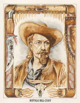 1992 Victoria Gallery Wild West Frontiersman #7 Buffalo Bill Cody Front