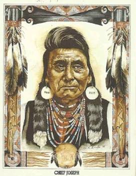 1992 Victoria Gallery Wild West Indians #1 Chief Joseph Front