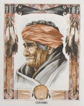1992 Victoria Gallery Wild West Indians #3 Geronimo Front