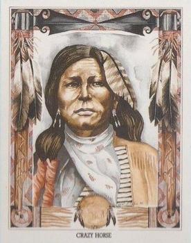 1992 Victoria Gallery Wild West Indians #8 Crazy Horse Front