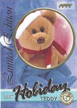 1999 Ty Beanie Babies III - Limited Edition #NNO 1997 Holiday Teddy Front