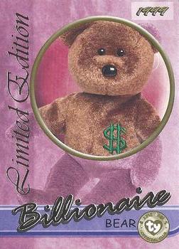 1999 Ty Beanie Babies III - Limited Edition #NNO Billionaire Bear Front