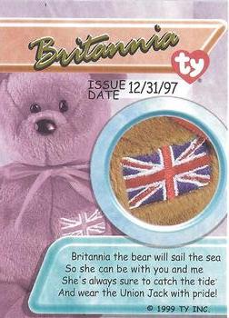 1999 Ty Beanie Babies III - Limited Edition #NNO Britannia Back