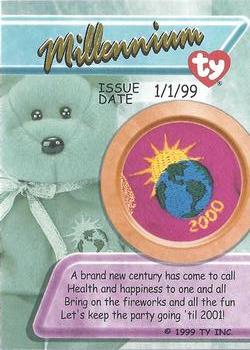 1999 Ty Beanie Babies III - Limited Edition #NNO Millennium Back