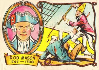 1961 Fleer Pirates Bold (R730-4) #1 Rod Mason Front
