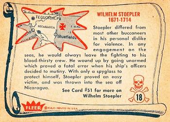 1961 Fleer Pirates Bold (R730-4) #18 Wilhelm Stoelper Back