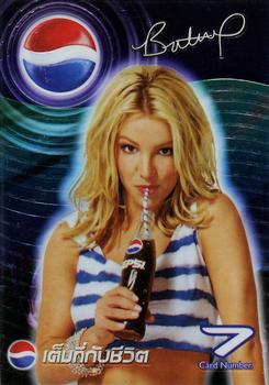 2002 Pepsi Pass Britney Spears World Tour (Thailand) #7 Britney Spears Front