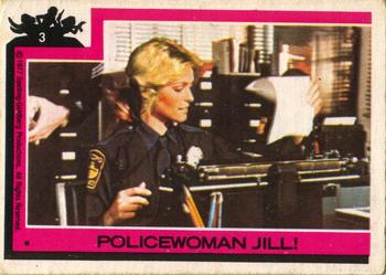 1977 O-Pee-Chee Charlie's Angels - English-only Front #3 Policewoman Jill! Front