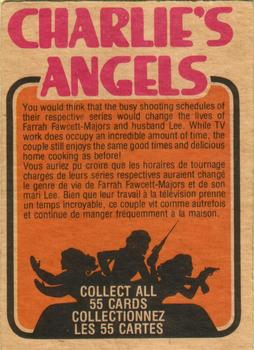 1977 O-Pee-Chee Charlie's Angels - English-only Front #37 An Angel in Trouble! Back