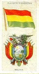 1936 Player's National Flags and Arms #5 Bolivia Front