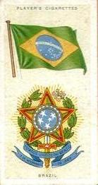 1936 Player's National Flags and Arms #6 Brazil Front