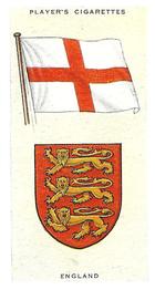 1936 Player's National Flags and Arms #15 England Front