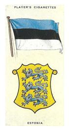 1936 Player's National Flags and Arms #16 Estonia Front