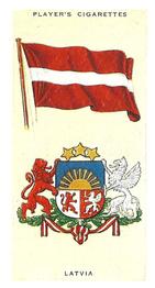 1936 Player's National Flags and Arms #27 Latvia Front