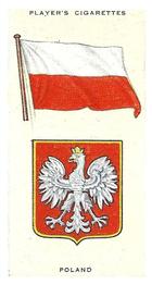 1936 Player's National Flags and Arms #34 Poland Front