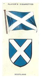 1936 Player's National Flags and Arms #37 Scotland Front
