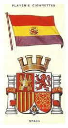 1936 Player's National Flags and Arms #41 Spain Front