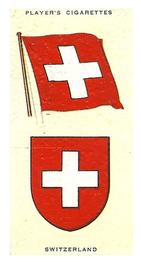 1936 Player's National Flags and Arms #43 Switzerland Front