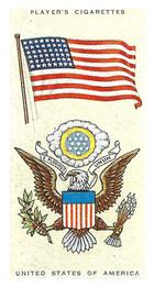 1936 Player's National Flags and Arms #46 United States of America Front
