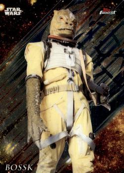 2018 Topps Finest Star Wars #15 Bossk Front