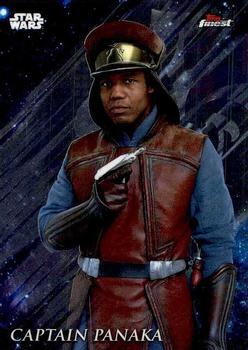 2018 Topps Finest Star Wars #17 Captain Panaka Front