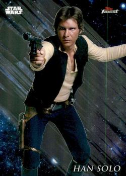 2018 Topps Finest Star Wars #45 Han Solo Front