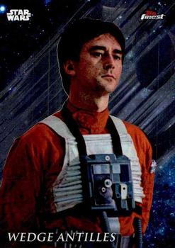 2018 Topps Finest Star Wars #95 Wedge Antilles Front