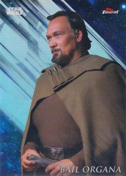 2018 Topps Finest Star Wars #103 Bail Organa Front