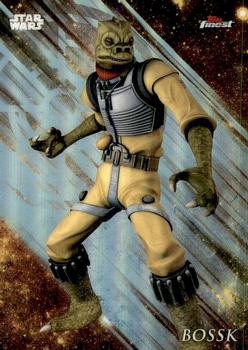 2018 Topps Finest Star Wars #105 Bossk Front