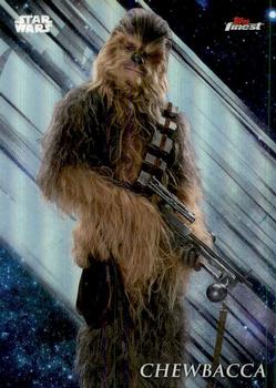 2018 Topps Finest Star Wars #109 Chewbacca Front
