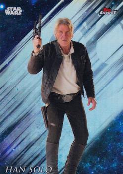 2018 Topps Finest Star Wars #113 Han Solo Front