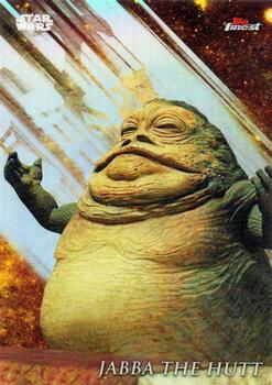 2018 Topps Finest Star Wars #114 Jabba the Hutt Front