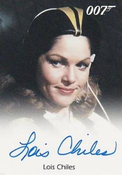 2012 Rittenhouse James Bond 50th Anniversary Series 1 - Full Bleed Autographs #NNO Lois Chiles Front