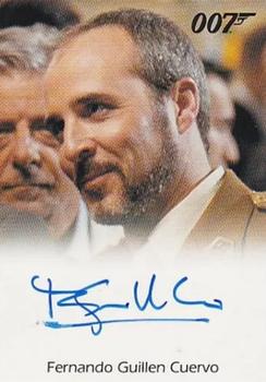 2012 Rittenhouse James Bond 50th Anniversary Series 1 - Full Bleed Autographs #NNO Fernando Guillen Cuervo Front