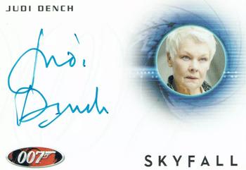 2013 Rittenhouse James Bond Autographs & Relics - Autographs #A229 Judi Dench Front