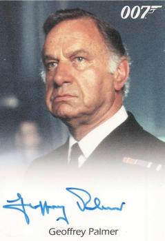 2013 Rittenhouse James Bond Autographs & Relics - Autographs #NNO Geoffrey Palmer Front
