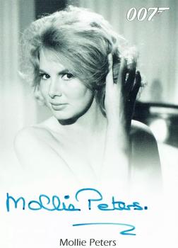 2013 Rittenhouse James Bond Autographs & Relics - Autographs #NNO Mollie Peters Front