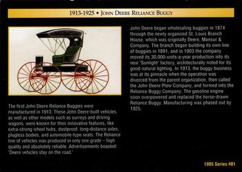 1995 John Deere #1 John Deere Reliance Buggy Back