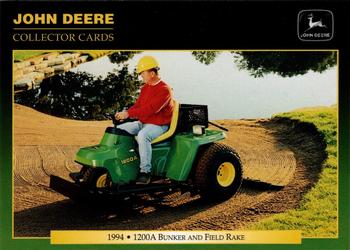 1995 John Deere #18 1200A Bunker and Field Rake Front