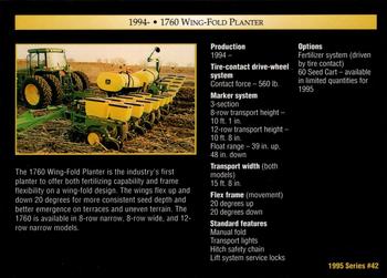 1995 John Deere #42 1760 Wing-Fold Planter Back