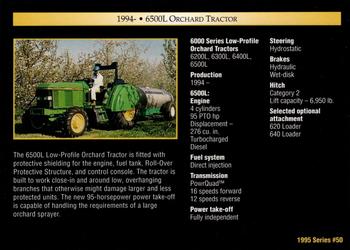 1995 John Deere #50 6500L Orchard Tractor Back