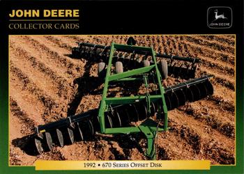 1995 John Deere #56 670 Series Offset Disk Front