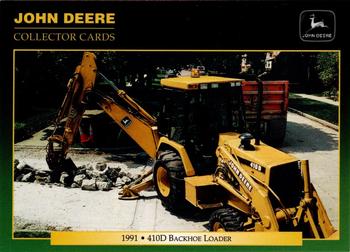 1995 John Deere #77 410D Backhoe Loader Front