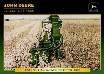 1995 John Deere #92 No. 1 One-Row Mounted Cotton Picker Front