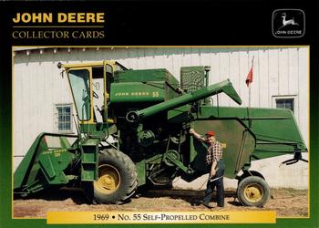 1995 John Deere #97 No. 55 Self-Propelled Combine Front